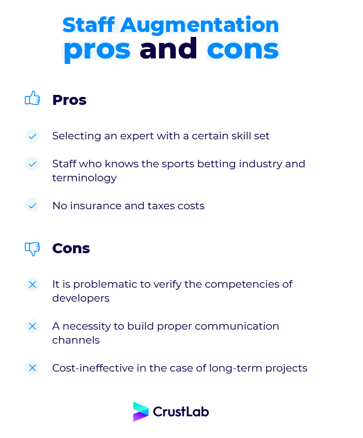 staff augmentation pros and cons